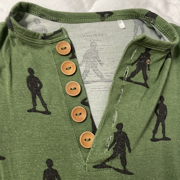 Posh peanut james short sleeve romper - Picture 5 of 6